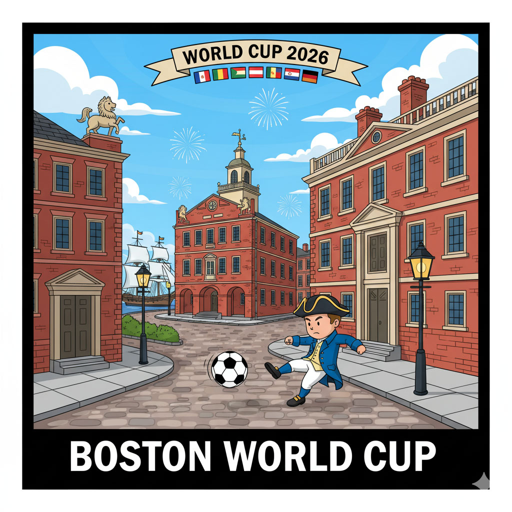 World Cup in Boston - colonial style soccer fun